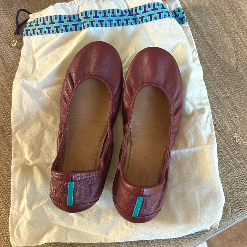Burgundy Tieks